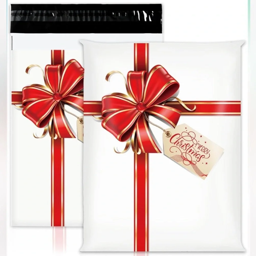 40 10x13 Poly Mailers & 1,000 Stickers